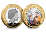 Charles Dickens 150th Anniversary Silver £2 Set