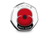Modern - 2021 RBL Centenary Silver 50p