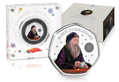 UK 2023 Albus Dumbledore 50p Silver Proof Coin