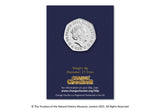 2021 UK Temnodontosaurus CERTIFIED BU 50p