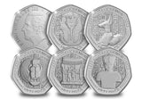 The Tutankhamun Treasures BU 50p Set