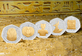 The Tutankhamun Treasures Silver Proof Set