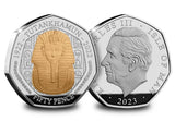The Tutankhamun Treasures Silver Proof Set