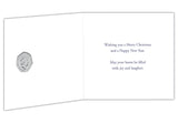 UK 2020 Snowman 50p BU Christmas Card