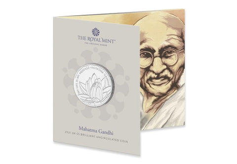 UK 2021 Gandhi Advocate of Peace BU Pack