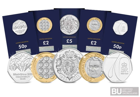 The 2022 CERTIFIED BU Annual Coin Set