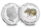 The 2022 Woodland Mammals Colour 10p Set